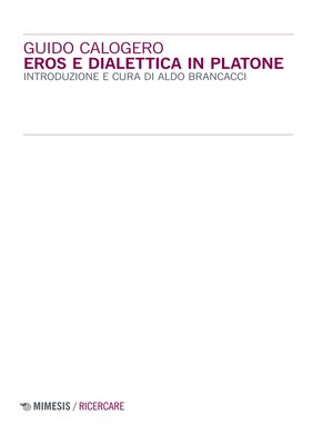 cover image of Eros e dialettica in Platone
